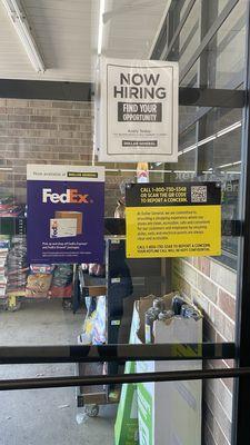 FedEx drop off!