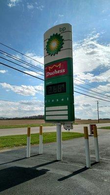 Gas for$2.68 a gal.