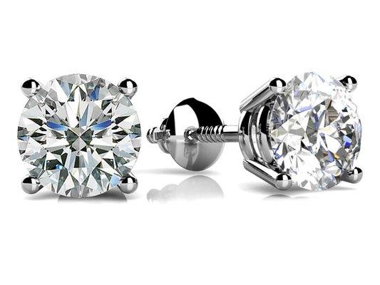 Diamond Stud Earrings