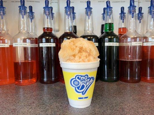 100 SnoBiz flavors!