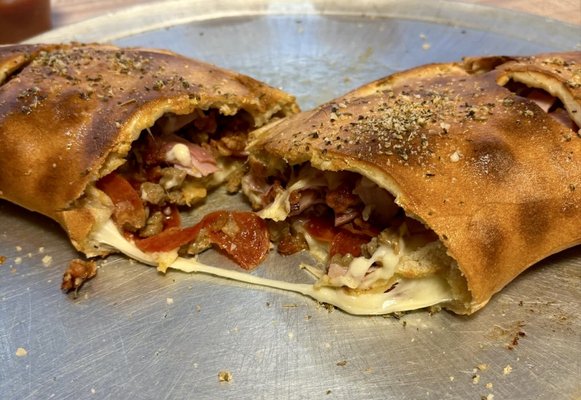 Meat lovers Stromboli