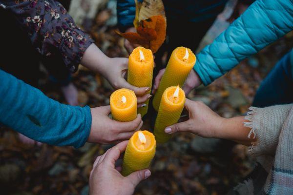 Closing ceremony at the inaugural Wintering Retreat - November 2023.