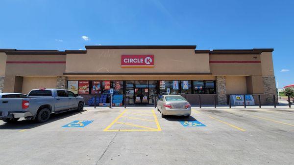 View of front of store