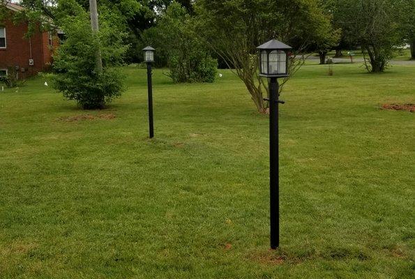 Lamp post install/ troubleshoot