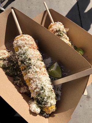 Yummy elotes!