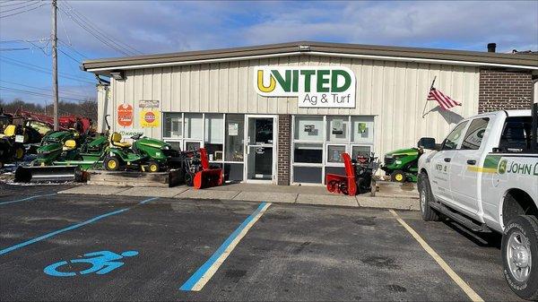 Stop by our Goshen Location for all your John Deere Lawn & Garden needs.