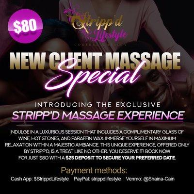 $80 New Client Special