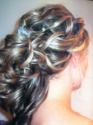 Bridal updo by Jen