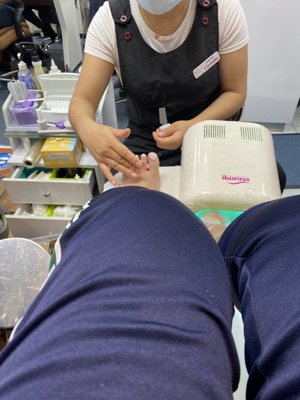 Gel Pedicure