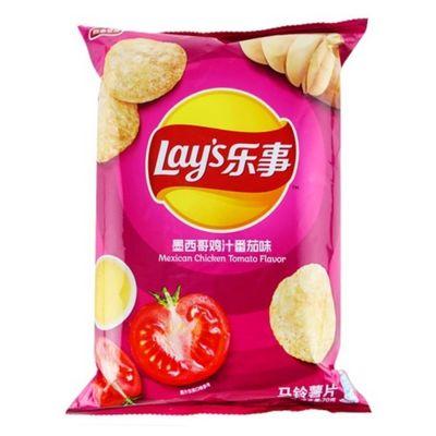 Lays Mexican Chicken tomato flavor