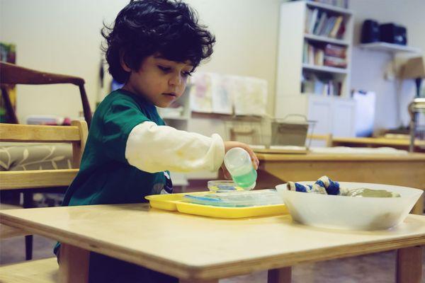 Toddler Practical Life: Washing