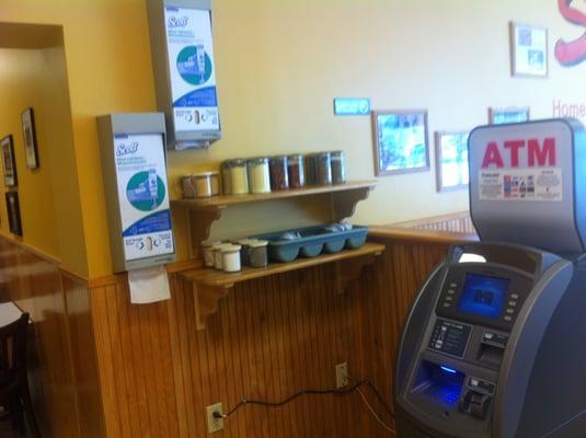 Don't have a credit card and have no cash on hand? No Problem! We have an ATM on site!