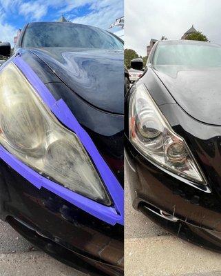 Headlight Restoration- Car Detailing Service