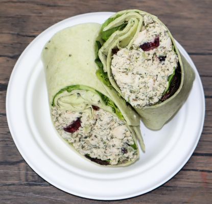 Dill Chicken Waldorf Wrap