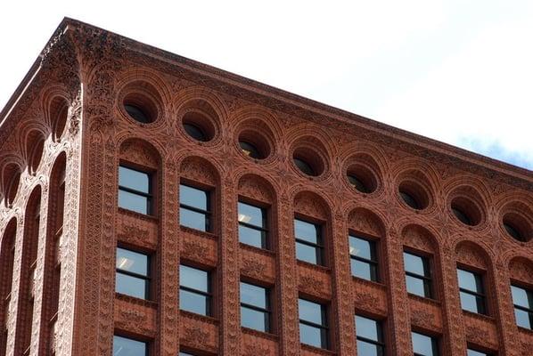 Louis Sullivan; Guaranty Bldg; erected 1894