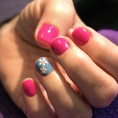 Fun bright colors for spring - Gel Polish