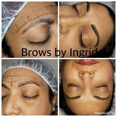 Microbladed brows by Ingrid