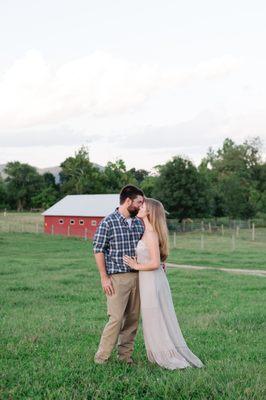 Southern home engagement session