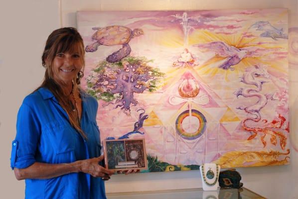 Cher Lyn's Art at Stone Age Sedona