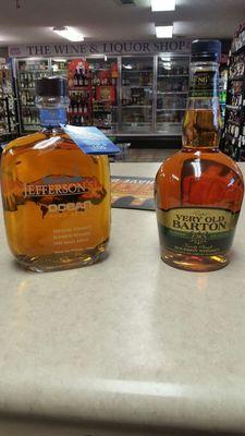 We have Jefferson Ocean  and Very Old Barton get yours today.