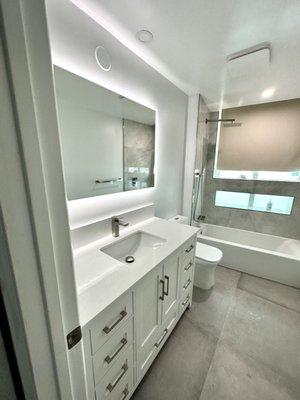 Bathroom remodel