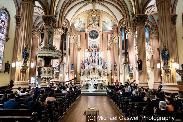 Wedding at St. Mary's Assumption Church in New Orleans, LA