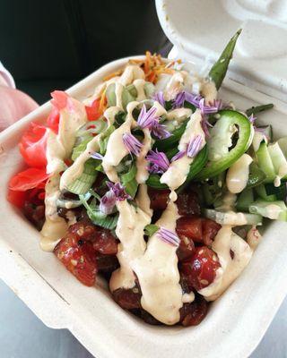 Ahí Tuna Poke bowl