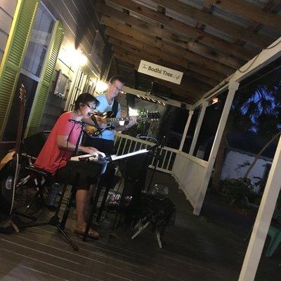 Music on the porch!