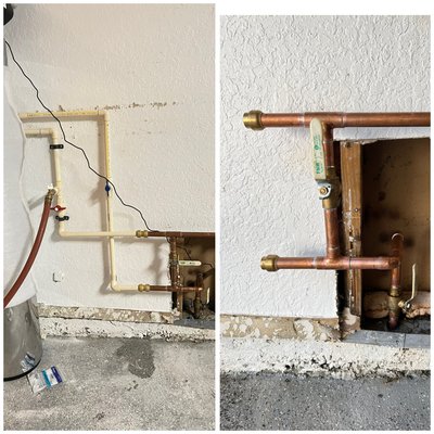 Water Softner installation