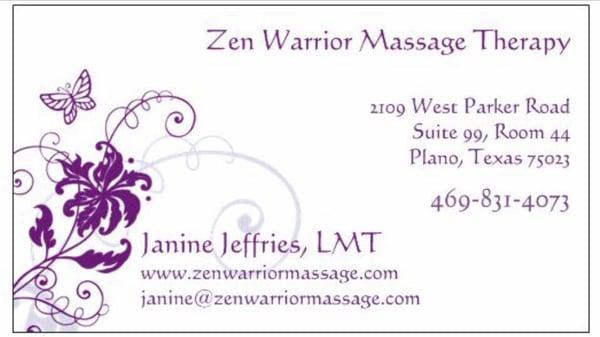 Zen Warrior Massage Therapy