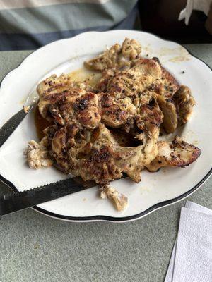 Grilled Turkey Chop Dinner