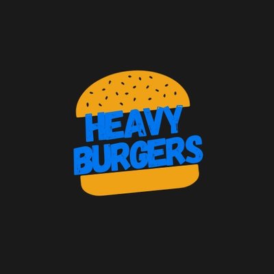 The Heavy Burgers food truck in Albuquerque Logo.