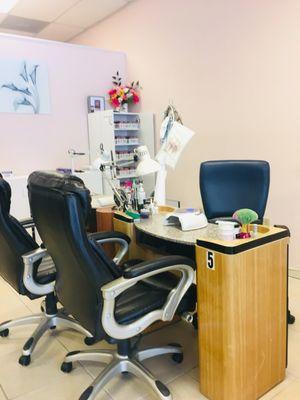 Manicure stations