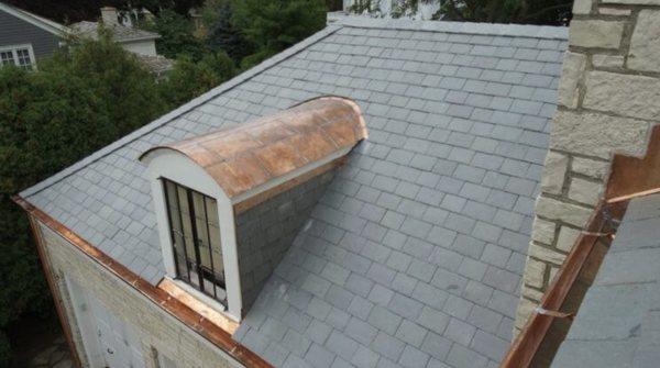 New copper dormer roof and flashings