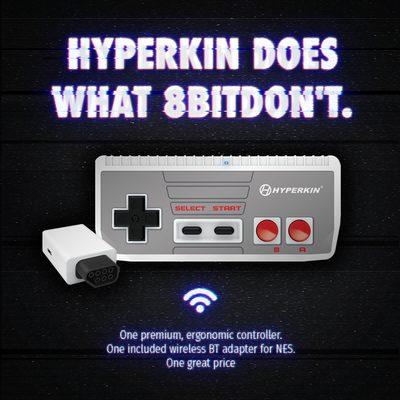 Get yours today!
 
 https://hyperkinlab.com/cadet-premium-bt-controller-for-nes-pc-mac-android-includes-wireless-adapter-hyperkin/