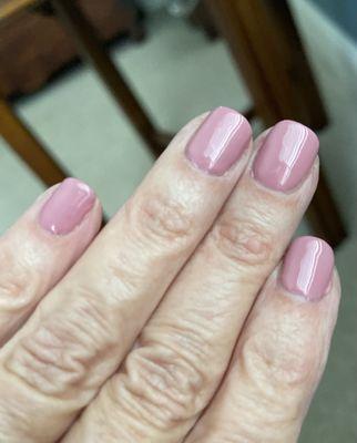 Gel manicure