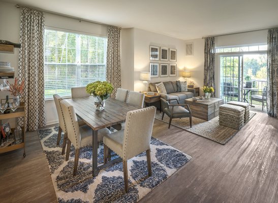 Model Home - Dining & Living Area