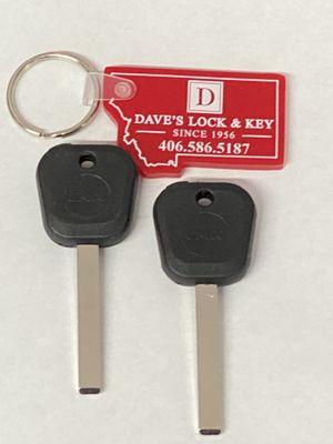 GMC Sierra and Chevy Silverado key