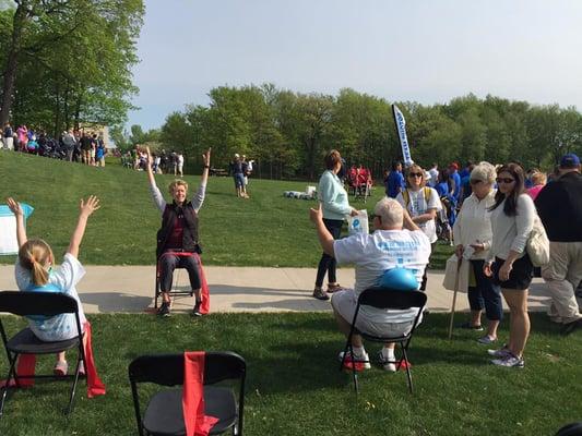 Pilates in a chair is for everyone!