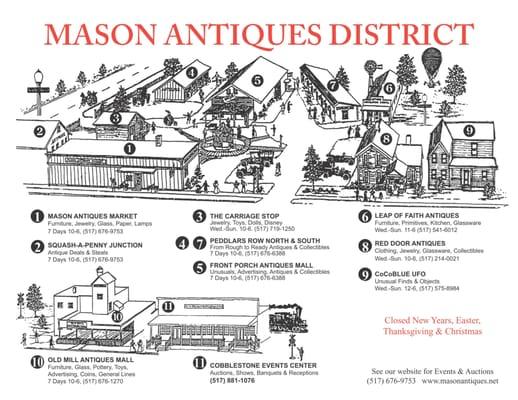 Mason Antiques Market