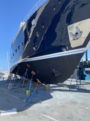 Tent less treatment for yacht. Book a free inspection for your yacht.