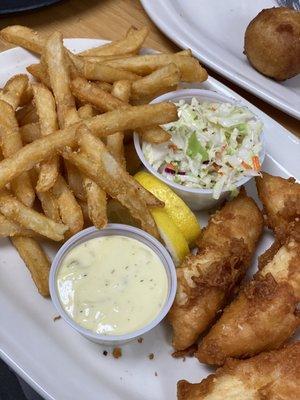 Halibut fish & chips