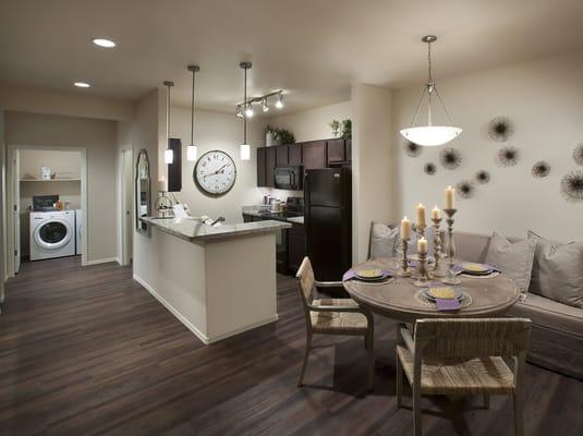 Three Bedroom Dining Area and Kitchen