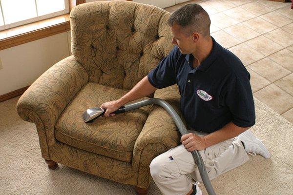 Hot Carbonated Extraction isn't just the preferred method for carpet cleaning, but is great for upholstery cleaning as well...