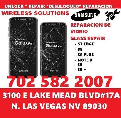 Glass replacement for galaxy s6 edge ,s7 edge ,s8 ,s8+,s9,s9+ ,Note 8,Note 9 and more