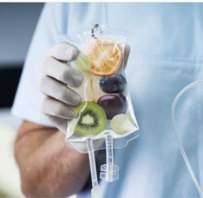 IV vitamin drip and fluid hydration