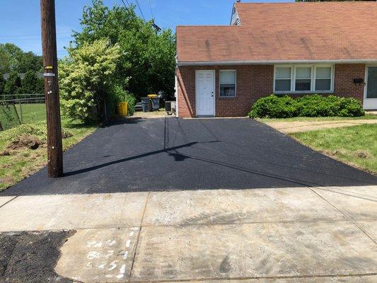 New driveway construction in Glen Burnie