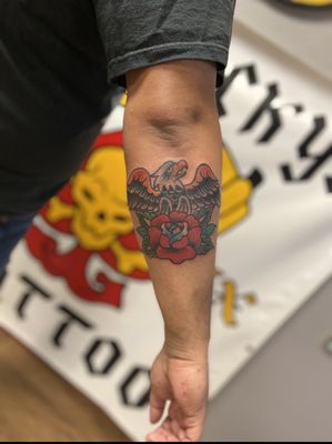 Mr Lucky's Tattoo