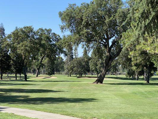 wide enough fairways