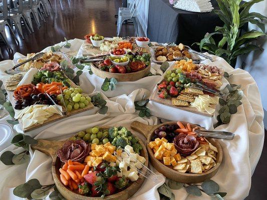 Charcuterie spread